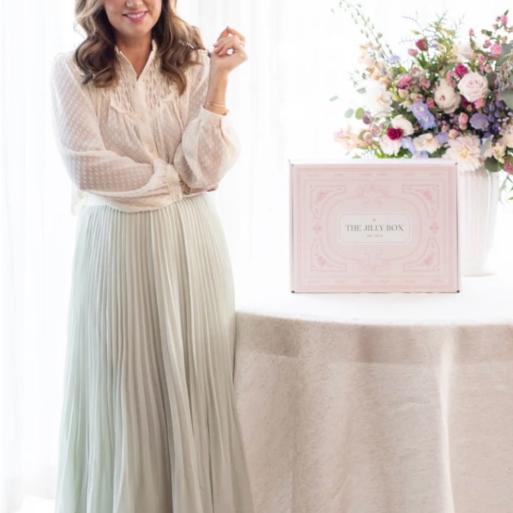 Gentle Fawn Soft Green A-Line Skirt